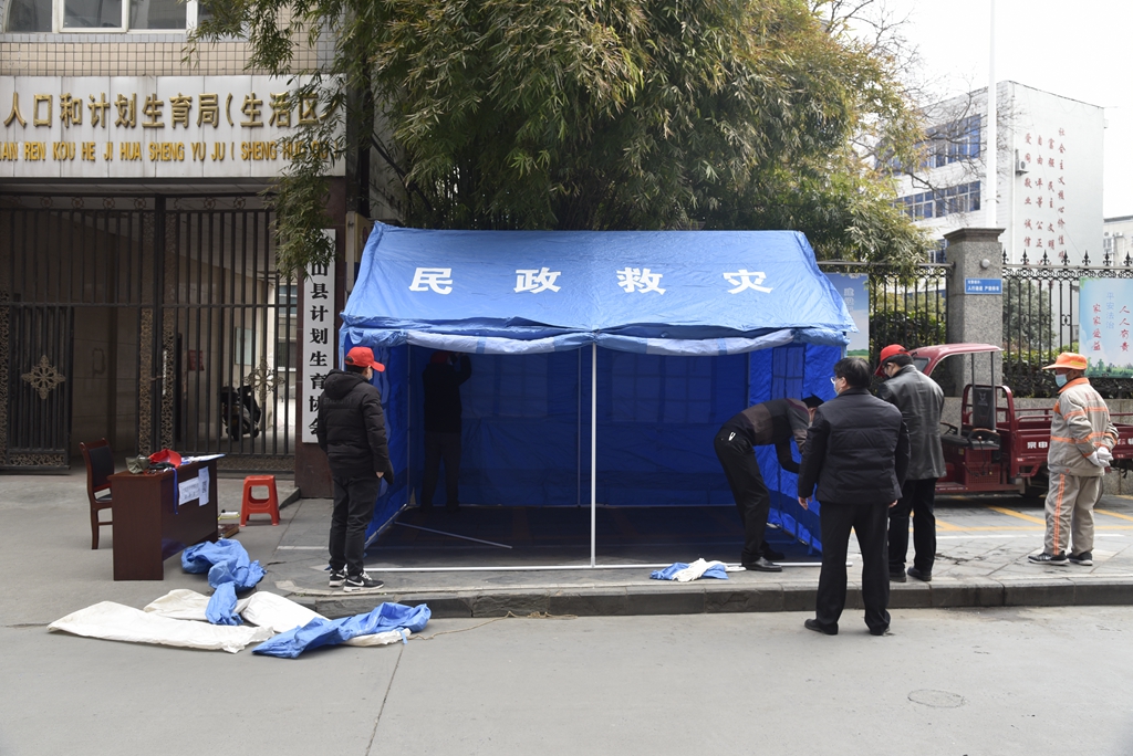 竹山筑起一道坚固的疫情阻击阵地