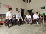 县领导到溢水镇走访调研